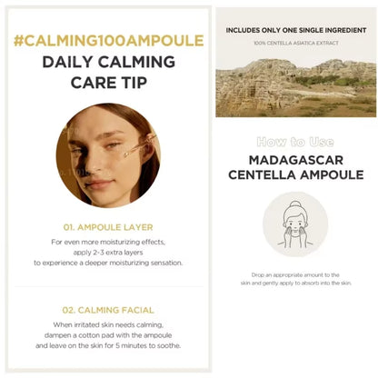 Skin1004 Madagascar Centella Asiatica 100Ml Moisturizing Brightening Face Essence Skin Care Shrink Pore Korean Cosmetics