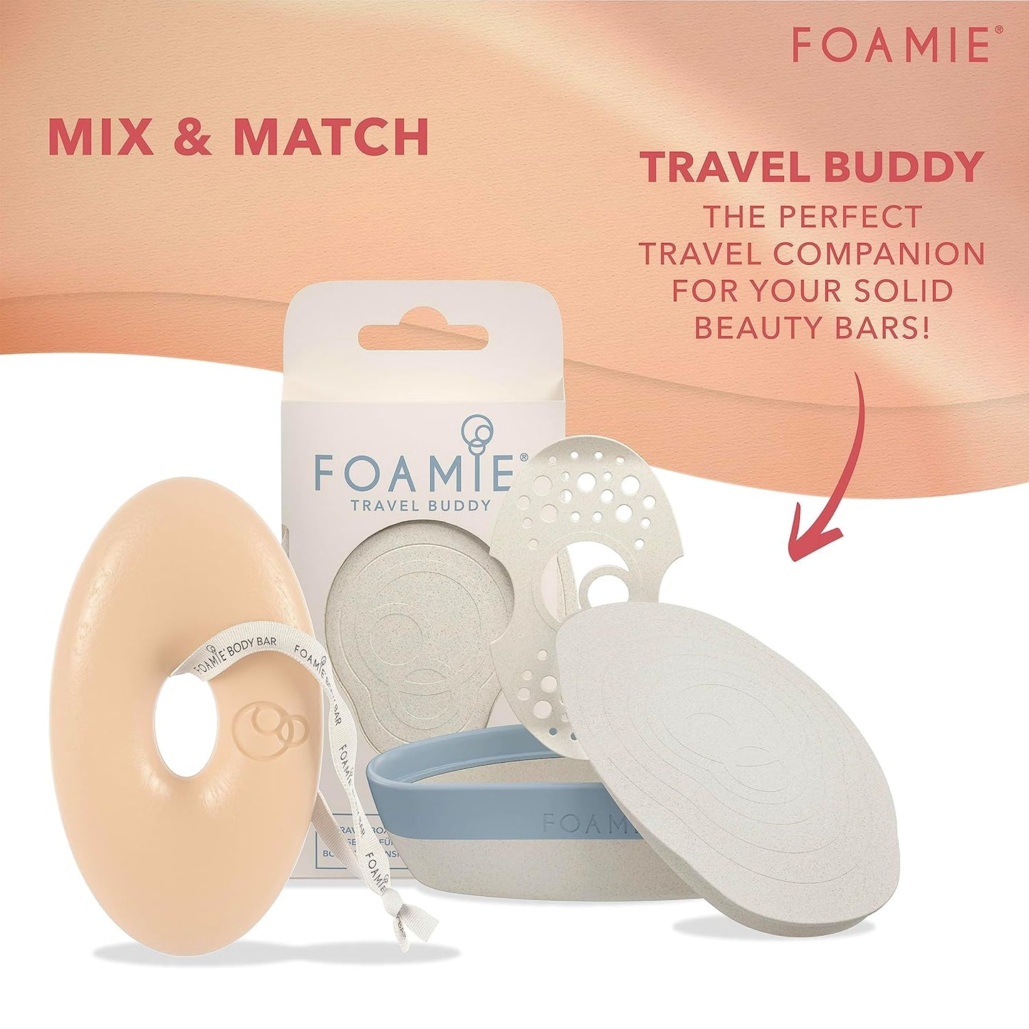 2-In-1 Natural Body Bar Soap-Free, Body Wash Women & Men for Smooth Skin, Oatmeal Vegan Body Wash Refreshing, Body Wash for Dry Skin with Papaya & Oat Milk, Sulfate Free Body Wash