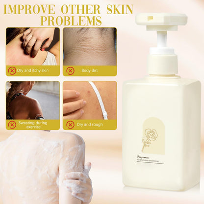 Perfumed Moisturizing Body Wash, Sanyequeen Fragrant Shower Gel, Fragrant Moisturizing Body Wash for Women & Men, Fragrance Body Wash, Long-Lasting Fragrance Shower Gel (300ML*1PCS)