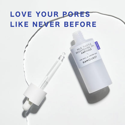 - Korean Face Serum Ampoule Pore Minimizing, Anti-Aging, Elasticity, Hydration, Plump & Dewy Skin | Non-Comedogenic W/ 82% Milk Thistle for Dry, Sensitive & Acne-Prone Skin, Korean Skin Care