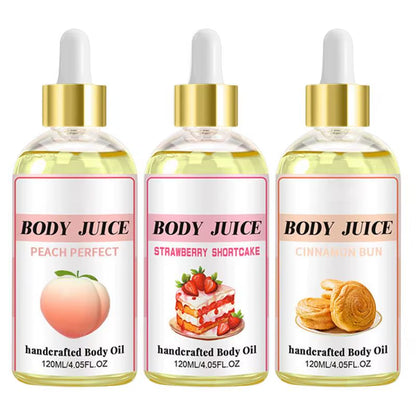 Body Juice Oil Non-Greasy Moisturizing Soothing Oil Fragrance Brightening Body Lotion Body Oil for Women Beauty Skin Care Oil
