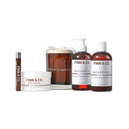 Bath & Body Wash for Men and Women, Cleanse, Hydrate, Soothe, White Sand Fragrance, 8 Oz