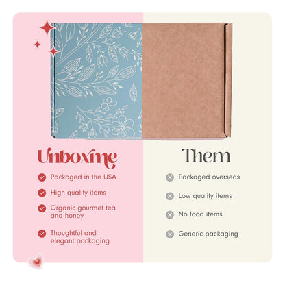 Unboxme Luxe Self Care Gift Box for Women | Premium Care Package with Hugs Card | Soothing Spa Basket for Relaxation and Wellness