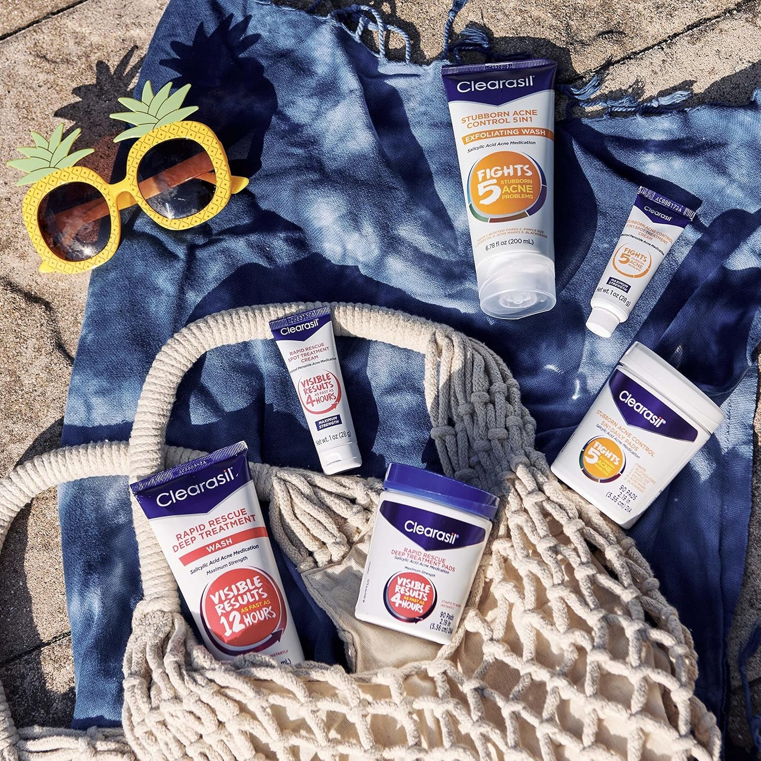 Stubborn Acne Control 5In1 Spot Treatment Cream, Maximum Strenght with 10% Benzoyl Peroxide, Acne Medication, 1 Oz