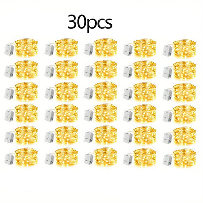 Led Light String Atmosphere Decoration Light String Bouquet Atmosphere Small Light String 1 Meter Color Light Strip Light String