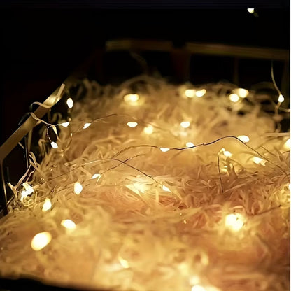 Led Light String Atmosphere Decoration Light String Bouquet Atmosphere Small Light String 1 Meter Color Light Strip Light String