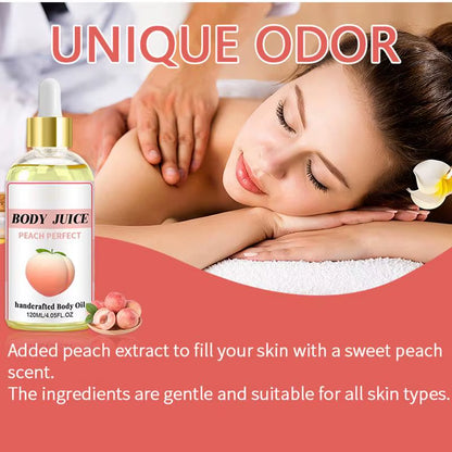 Body Juice Oil Non-Greasy Moisturizing Soothing Oil Fragrance Brightening Body Lotion Body Oil for Women Beauty Skin Care Oil
