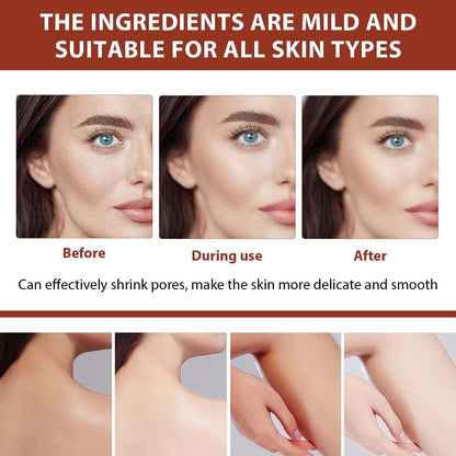 2PCS Quarxery Purifying Exfoliating Gel, Quarxery Exfoliating Gel,Exfoliating Face Scrub,Facial Exfoliator Cleanser, Exfoliating Gel Scrub for Face,Moisturizing Exfoliating Scrub Gel for All Skin