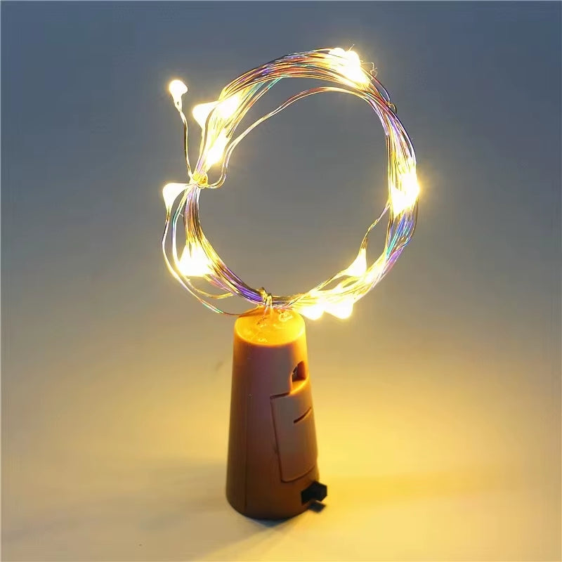 Led Light String Atmosphere Decoration Light String Bouquet Atmosphere Small Light String 1 Meter Color Light Strip Light String