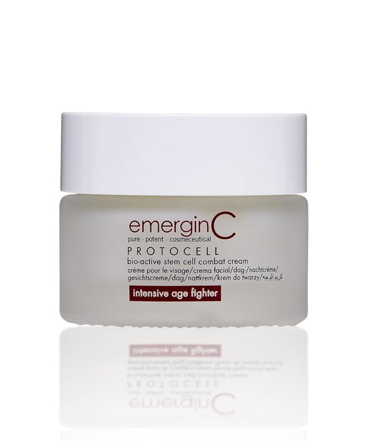 Protocell Anti-Aging Face Cream - Bio-Active Plant Stem Cell Moisturizer with Hyaluronic Acid - Combats Visible Signs of Aging, Fine Lines + Wrinkles (1.7 Oz, 50 Ml)