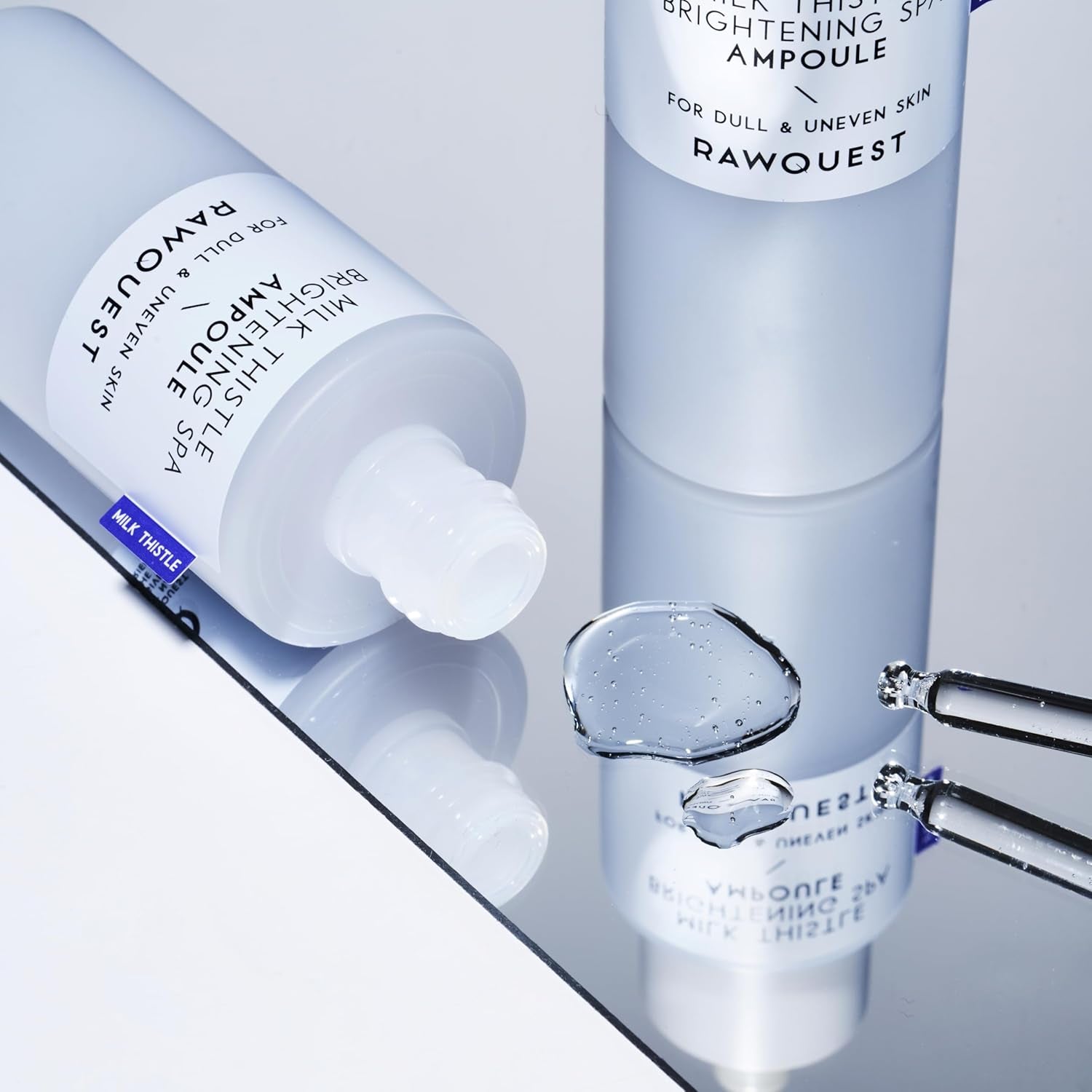 - Korean Face Serum Ampoule Pore Minimizing, Anti-Aging, Elasticity, Hydration, Plump & Dewy Skin | Non-Comedogenic W/ 82% Milk Thistle for Dry, Sensitive & Acne-Prone Skin, Korean Skin Care